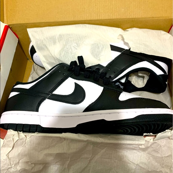 2021 panda dunks brand new 2 pairs size 9 and 9.5